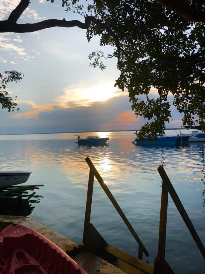 Veleando Ando Cabanas Bacalar Eksteriør bilde