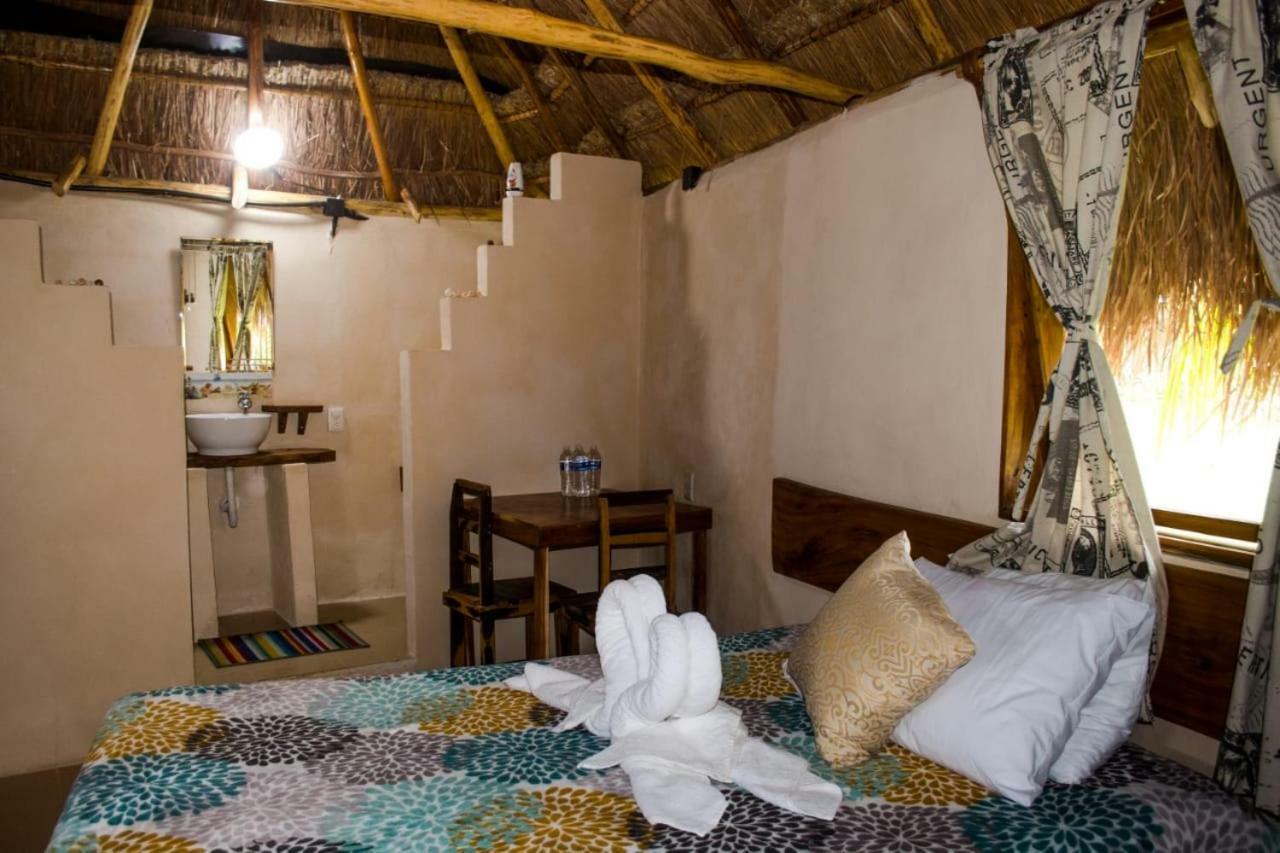 Veleando Ando Cabanas Bacalar Eksteriør bilde